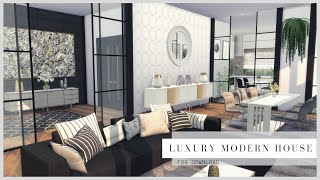 LUXURY MODERN HOUSE  DOWNLOAD  TOUR  CC CREATORS  The Sims 4  PART2 [upl. by Moazami544]