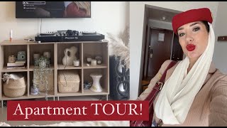 Apartment Tour EMIRATES CABIN CREW ACCOMMODATION DUBAI [upl. by Eliga]