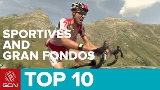 Top 10 Best Sportives And Gran Fondos To Cycle In The World [upl. by Duong]