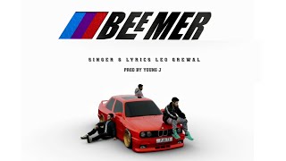 Beemer  Leo Grewal Lyrical Video Feat Young J Latest Punjabi song 2023  Hopee Digital [upl. by Nal]