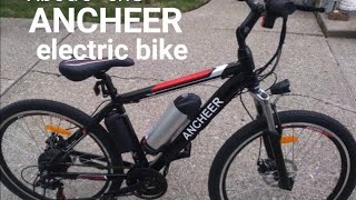 About the ANCHEER electric bike [upl. by Yetah]