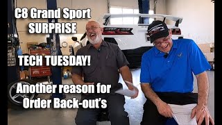 CORVETTE TECH TUESDAY MARCH 5th 2024  C8 GRAND SPORT SURPRISE amp YOUR RIDES [upl. by Aiselad203]