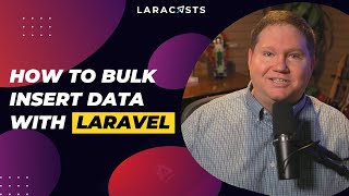 How to Bulk Insert Data With Laravel [upl. by Ariay]