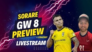 Sorare GW 8 Preview [upl. by Joaquin508]