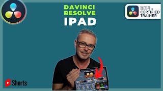 DaVinci Resolve iPAD QUICK TOUR Shorts [upl. by Avilla]