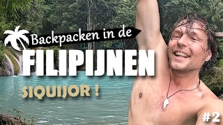 2  WATERPRET OP SIQUIJOR  BACKPACKEN IN DE FILIPIJNEN [upl. by Rambort]