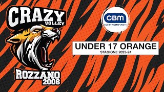 U17 Orange  Crazy Volley Rozzano vs Billa Volley Milano Gialla  25112023 [upl. by Sky324]