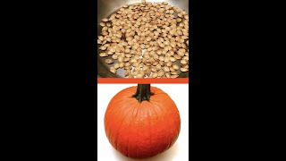 How to Roast Pumpkin Seeds in 20 Seconds 🎃 Food Hacks 🎃 [upl. by Esened]