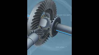 Engineering Behind Differential Gears shorts facts mechtech science engineering [upl. by Toma512]