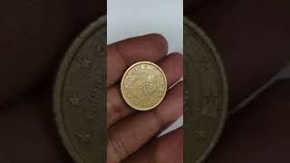 50 Euro Cents 2000 Spanish Coin ytshorts coin [upl. by Euginimod]