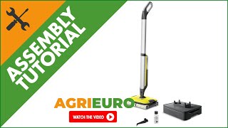 Karcher FC 7 Cordless Scrubber  3 in1 assembly [upl. by Eenttirb378]