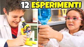 12 ESPERIMENTI DA FARE dal Grande Laboratorio della Ricerca Scientifica [upl. by Surazal]