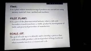 Pilot Plant Scale up Technique [upl. by Bore]