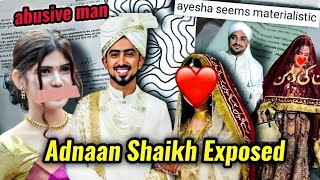 ADNAAN SHAIKH amp AYESHAS WEIRD RELATIONSHIP IFFAT SHAIKH BEING ABUSED [upl. by Wardlaw]