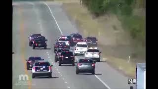 Police Chase in Dakota and Washington Counties Minnesota With Scanner Traffic [upl. by Llenram]