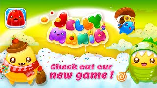 Jelly Mania Gameplay trailer  a new matchthree game on iOS and Android [upl. by Ahsaret]