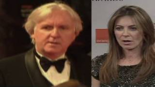 CNN Exes James Cameron and Kathryn Bigelow face off at Oscars [upl. by Leiru]