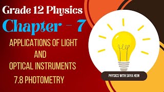 Grade 12 Physics  Chapter 7 Applications of Light and Optical Instruments Part 8 [upl. by Crotty]