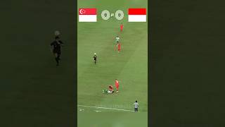 singapura vs indonesia 💥 piala aff sepakbola timnas indonesia [upl. by Heshum216]