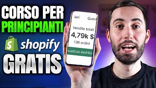 Come Fare Dropshipping con Shopify nel 2023 Per PRINCIPIANTI [upl. by Maggi62]