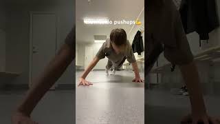 Step by step how to do harder pushups💪😅 [upl. by Nagiem]