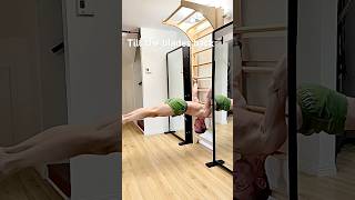 Core back drill corestrength lowerbackworkout gymnastics [upl. by Atinyl]