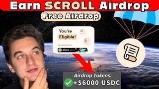 Earn SCROLL Airdrop  COMPLETE GUIDE [upl. by Torrin541]