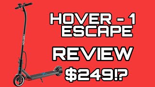 Hover  1 Escape Electric Scooter Review [upl. by Nnywg900]