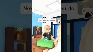 When you UNOREVERSE your teacher…😂😂 adoptme roblox robloxshorts [upl. by Horatia31]