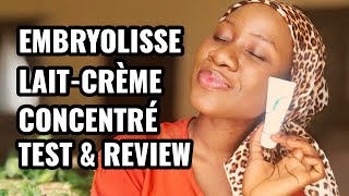 Embryolisse LaitCreme Concentre Oily Skin Test amp Review [upl. by Vokaay]