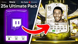 EA GAVE ME 25x ULTIMATE PACKS 😱 FC 24 Ultimate Team [upl. by Bradlee]