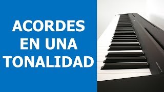 Las Tonalidades Musicales Qué acordes hay en una tonalidad y como encontrarlos [upl. by Meuser]