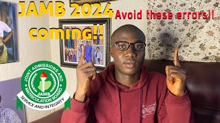 2024 UTME JAMB Begins Sales Of Form Januaryplease avoid this errors [upl. by Warfore47]