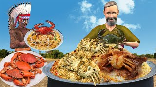 Crab Biryani Tasty Indian Food Hindi Kahani Hindi Moral Stories New Funny Comedy Video Crab Biryani [upl. by Etsirhc]