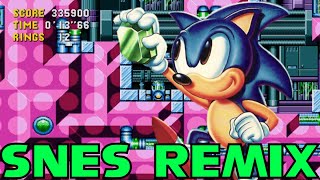 Sonic CD US  Tidal Tempest Good Future SNES Remix [upl. by Reddy180]