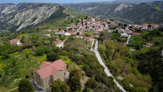 Ζεμενό Κορινθίας από ψηλά  Zemeno Korinthias from above 4K [upl. by Leugimesoj567]