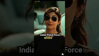 Indian Police Force REVIEW  AD Movies Talk shorts rohitshetty [upl. by Antsirhc940]