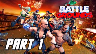 WWE 2K Battlegrounds  Gameplay Walkthrough Part 1 No Commentary PS4 PRO [upl. by Ferrand]