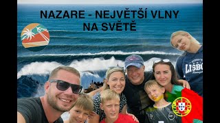 Portugalsko I Nazaré přesun na sever [upl. by Dlanar]