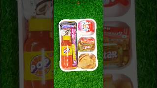 Kinder Joy Chocolate ChupaChups Jelly Candy Chips amp Orange Soda Drink Lunch Box Ideas 🥰 😋 [upl. by Oiramed]