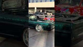 MID ENGINE 52l Voodoo Flat plane crank V8 Swapped Truck at SEMA 2024 [upl. by Neyuh]