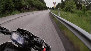 YAMAHA MT 07 A235KW  BACKROADS amp WHEELIES [upl. by Radborne532]