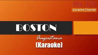 KARAOKEBoston  Augustana [upl. by Aniratak866]