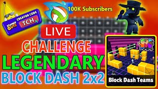 Eu Server UNLIMITED BLOCK DASH  STUMBLE GUYS LIVE stumbleguyslive SGxGiveaway LIVE [upl. by Jorie]