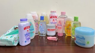 Johnsons Baby Products Review 🌸 Newborn Skincare Products ❤️ Must have Products for newborn baby 😍 [upl. by Shuler]