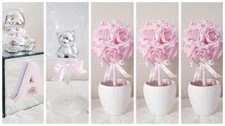 DIY  3 QUICK AND EASY BABY SHOWER CENTERPIECES  3 INEXPENSIVE DIYS [upl. by Alexandre946]