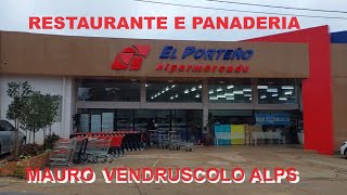 MERCADO EL PORTEÑO DE BERNARDO DE IRIGOYEN E O SEU RESTAURANTE E PANADERIA COM PREÇOS [upl. by Car]