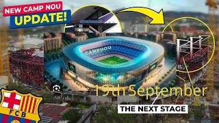 New Camp NOU Construction Update  19 September 2024 [upl. by Ayotnom627]