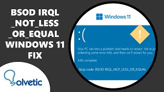 BSOD IRQLNOTLESSOREQUAL Windows 11 ✔️ FIX [upl. by Amre945]