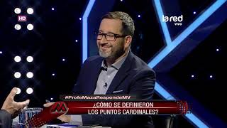 ¿Cómo se definieron los puntos cardinales Profe Maza responde en MV [upl. by Eidorb]